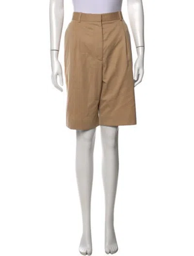 Pre-owned The Row Wool Knee-length Shorts In Neutrals