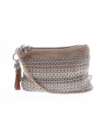 Pre-owned The Sak Crossbody Bag In Gray
