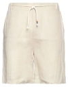 The Silted Company Man Shorts & Bermuda Shorts Beige Size Xl Linen