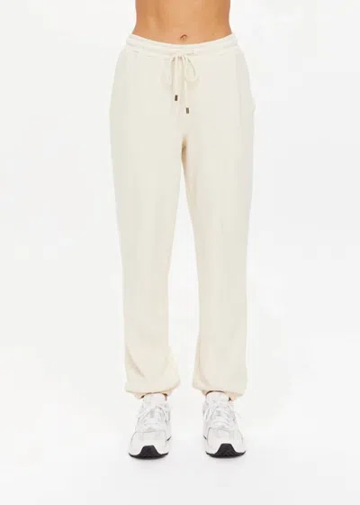 The Upside Women's Hamilton Aries Track Pant In Cream In White
