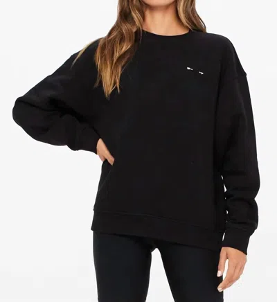 The Upside Women's Saturn Arrow Sweater In Black