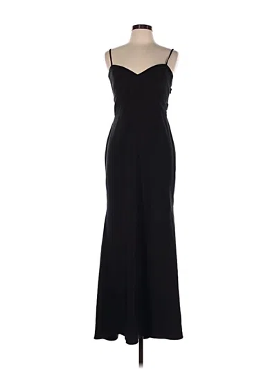 Pre-owned Theia Cocktail Dress In Black