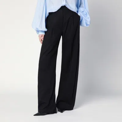 The Latest Billie Trousers In Black Cotton