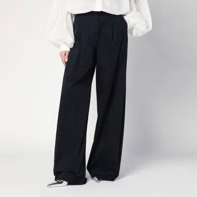 The Latest Wide Night Blue Billie Trousers