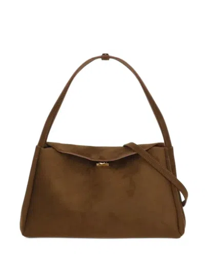 Themoire' Calipso Crossbody Bag In Brown