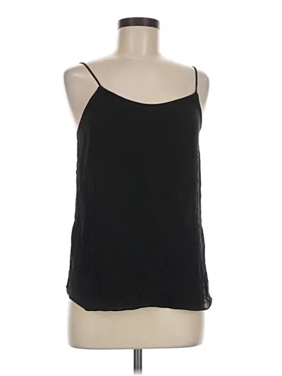 Pre-owned Theory Tank Top Black Halter Neckline Tops