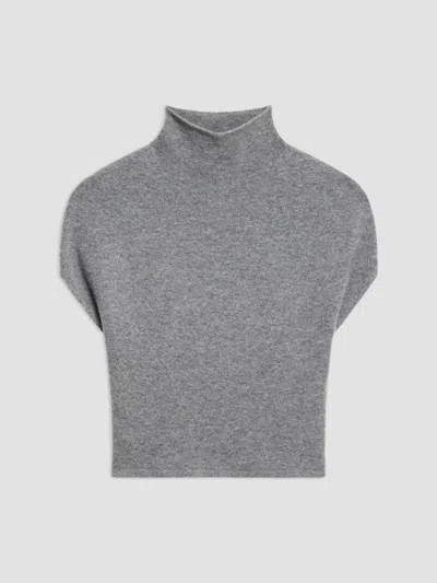 Theory Women's Tube Wool-blend Knit Sweater In Medium Heather Grey