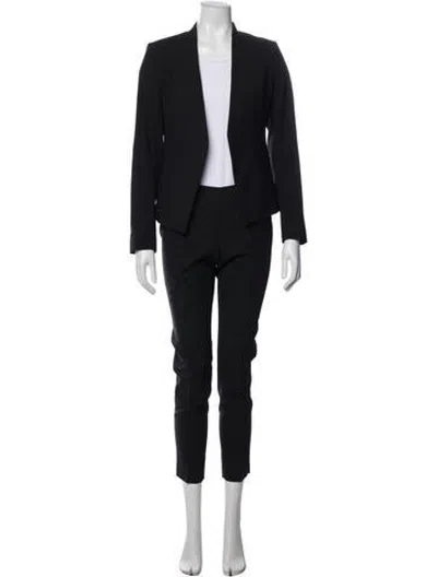 Pre-owned Theory Wool Pantsuit In Blue