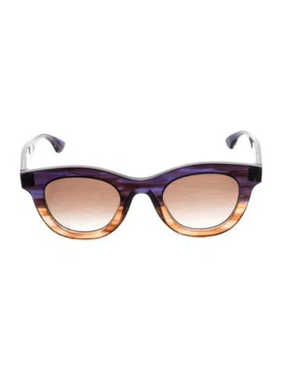 Pre-owned Thierry Lasry Cat-eye Gradient Sunglasses In Black
