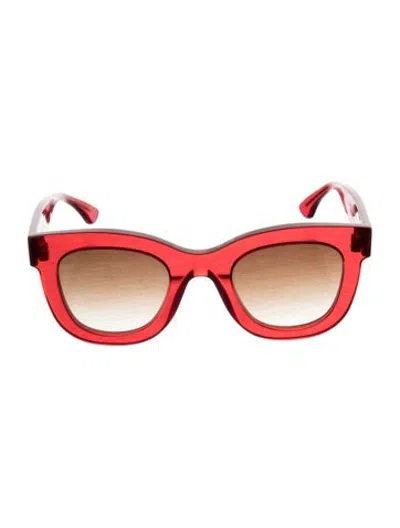 Pre-owned Thierry Lasry Oversize Gradient Sunglasses In Red