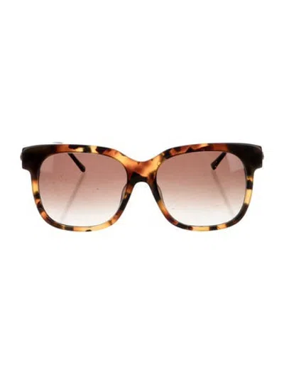 Pre-owned Thierry Lasry Square Gradient Sunglasses In Neutrals