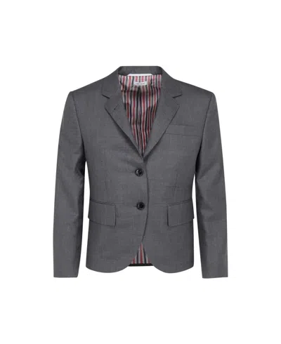 Thom Browne Grey Wool High Armhole Sport Coat