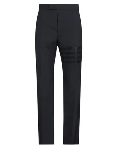 Thom Browne Man Pants Midnight Blue Size 2 Wool