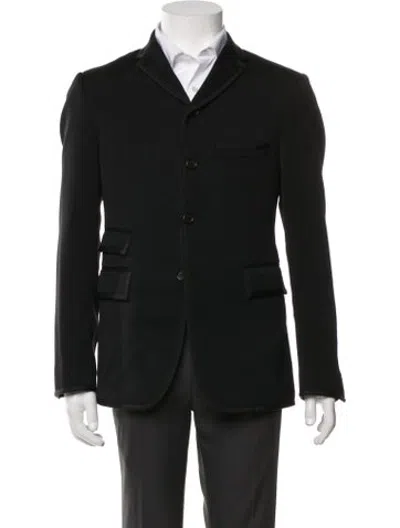 Pre-owned Thom Browne Wool Blazer In Black