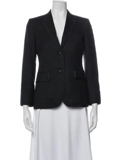 Pre-owned Thom Browne Wool Blazer W/ Tags In Blue