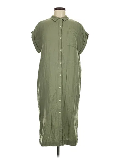 Pre-owned Thread & Supply Casual Dress In Green