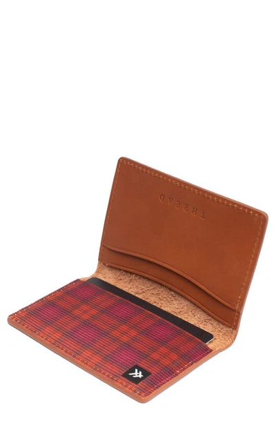 Thread Wallets Rosewood Rfid Bifold Wallet In Brown