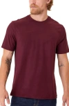 Threads 4 Thought Soloman Luxe Jersey T-shirt In Royal Burgundy