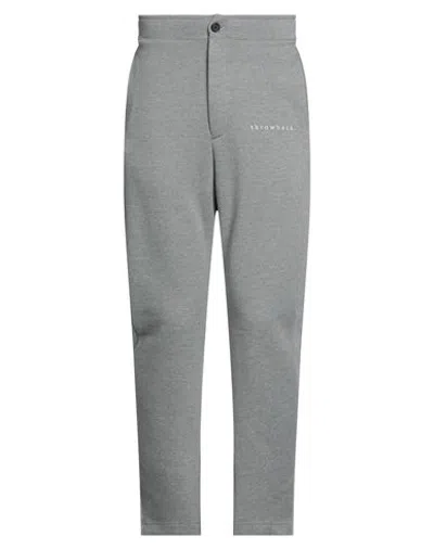 Throwback . Man Pants Light Grey Size S Cotton