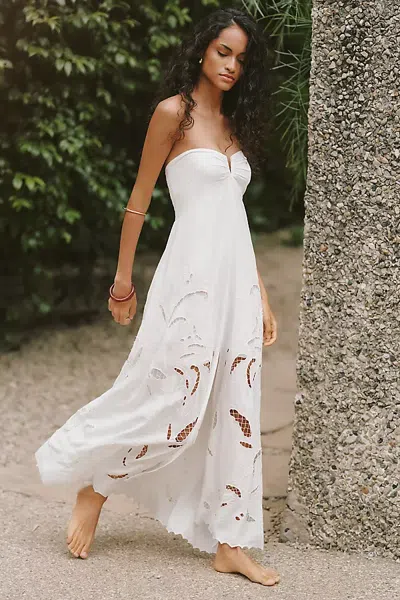 Tiare Hawaii Lulu Midi Dress In White