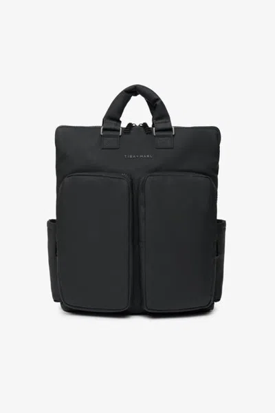 Tiba + Marl Ozzy Changing Tote / Backpack 2.0 Matte Black