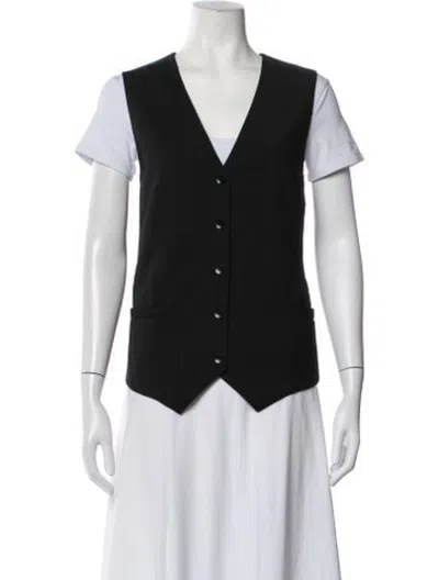 Pre-owned Tibi Biker Jacket In Black