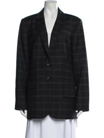 Pre-owned Tibi Blazer In Black