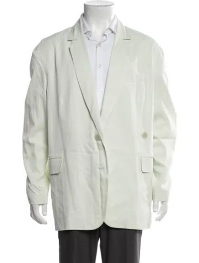 Pre-owned Tibi Blazer In Green