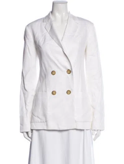 Pre-owned Tibi Blazer In White