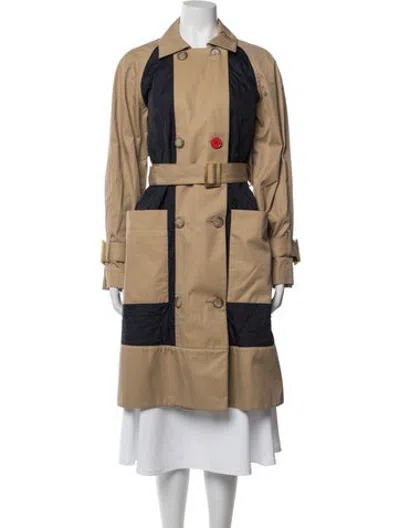 Pre-owned Tibi Colorblock Pattern Jacket In Neutrals