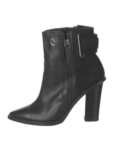 Pre-owned Tibi Leather Boots In Black