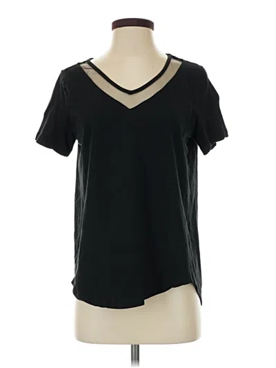 Pre-owned Tickled Teal Short Sleeve T-shirt In Black
