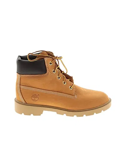 Pre-owned Timberland Kids' Boots In Tan