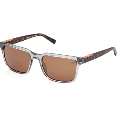 Timberland Classic Rectangular Polarized Sunglasses In Multi