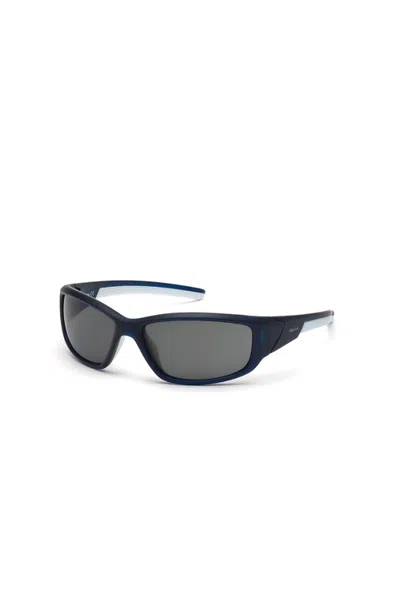 Timberland Wide Wraparound Sport Polarized Sunglasses In Multi