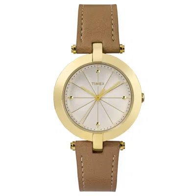 Timex Women's Greenwich City White Dial Watch