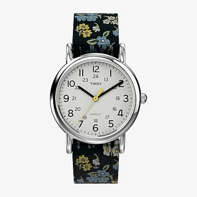 Timex Womens Blue Strap Watch T2p370jt In Purple