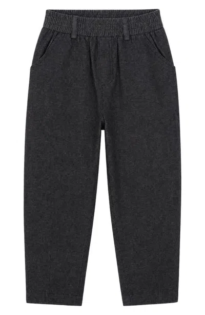 Tiny Tribe Kids' Relaxed Pants In Black