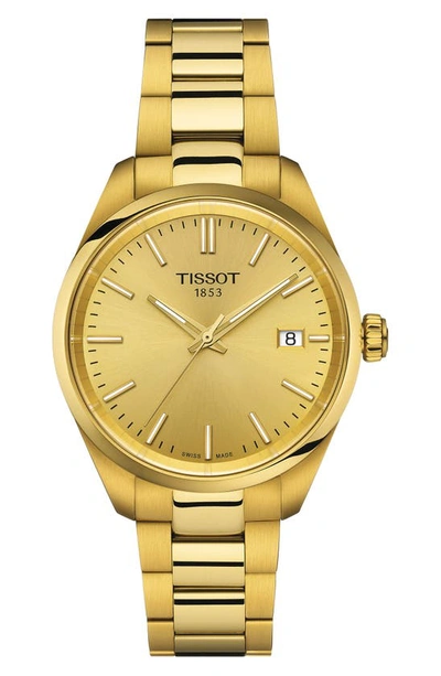 Tissot Pr 100 Classic Bracelet Watch, 34mm In Gold