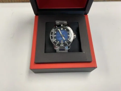 Pre-owned Tissot Seastar 2000 Graded Blue-black Dial Men's Watch T120.607.11.041.01