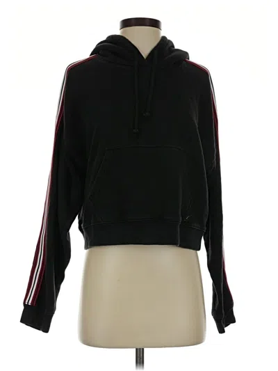 Pre-owned Tna Pullover Hoodie In Black