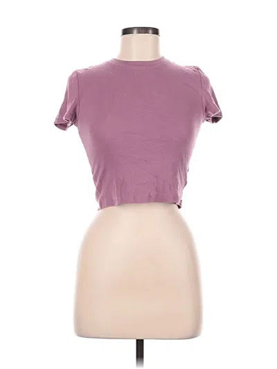 Pre-owned Tna Short Sleeve T-shirt In Purple