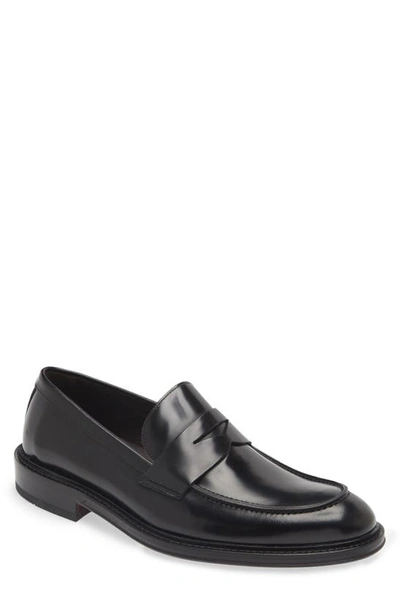 To Boot New York Dickerson Penny Loafer In Nero