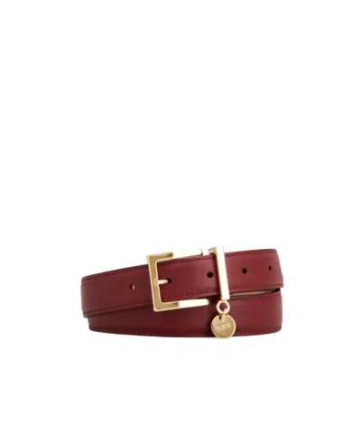 Tod's Belt In Leather In Red