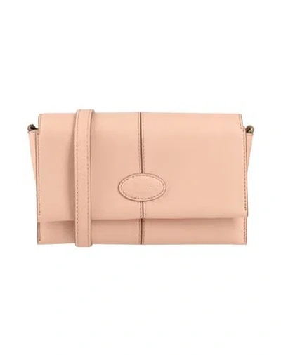 Tod's Woman Cross-body Bag Blush Size - Calfskin In Pink