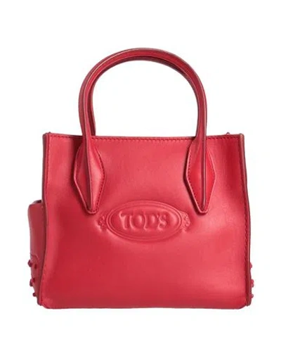 Tod's Woman Handbag Red Size - Leather
