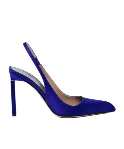 Tom Ford 110mm Sling Back Pumps In Blue