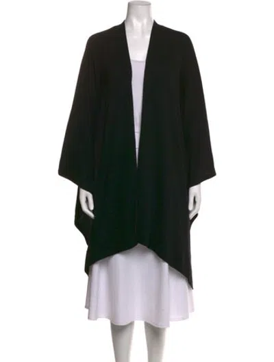 Pre-owned Tom Ford Cashmere Open Front Sweater In Black