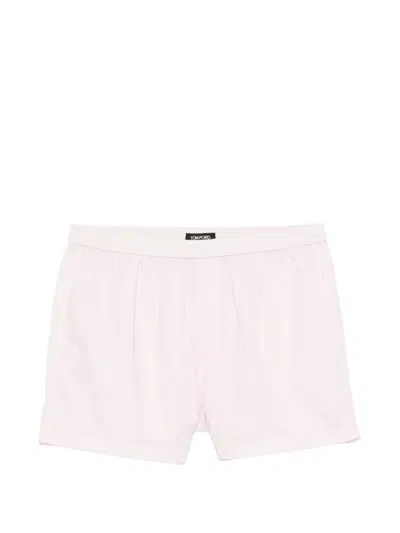 Tom Ford Elasticated-waistband Boxers In Neutral