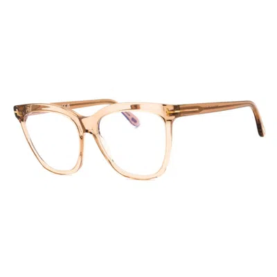 Tom Ford Shiny Light Brown Mini Sunglasses In Neutral